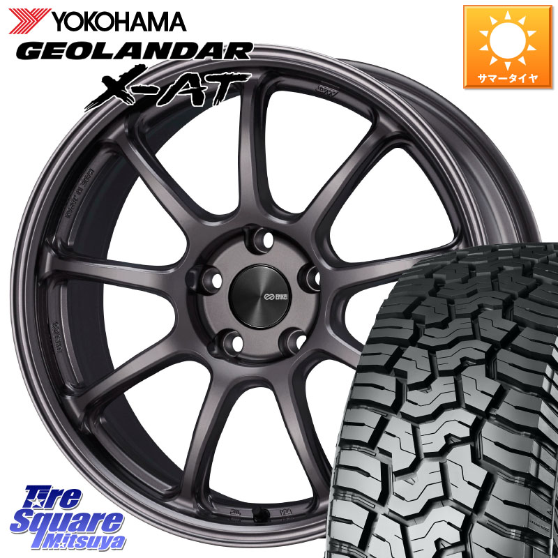 YOKOHAMA E5719 GEOLANDAR X-AT G016 アウトラインホワイトレター ヨコハマ 235/60R18ENKEI PerformanceLine PF09 ホイール 18インチ 18X8.0J 45 5穴 114.3 50系RAV4 CX-60 CX-80 トレイルシーカー RAV4 50系 ソルテラ RAV4 60系 bZ4X CX-5 CX5 MAZDA CR-V｜タイヤスクエアミツヤ