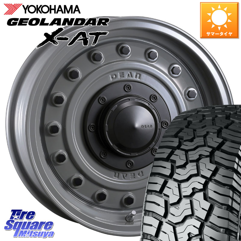 YOKOHAMA E5476 GEOLANDAR X-AT G016 アウトラインホワイトレター ヨコハマ 225/75R16CRIMSON ディーン コロラド 16インチ 16X5.5J 20 5穴 139.7 ジムニー専用(要リフトアップ/オーバーフェンダー等) AZオフロード カスタムサイズ｜タイヤスクエアミツヤ
