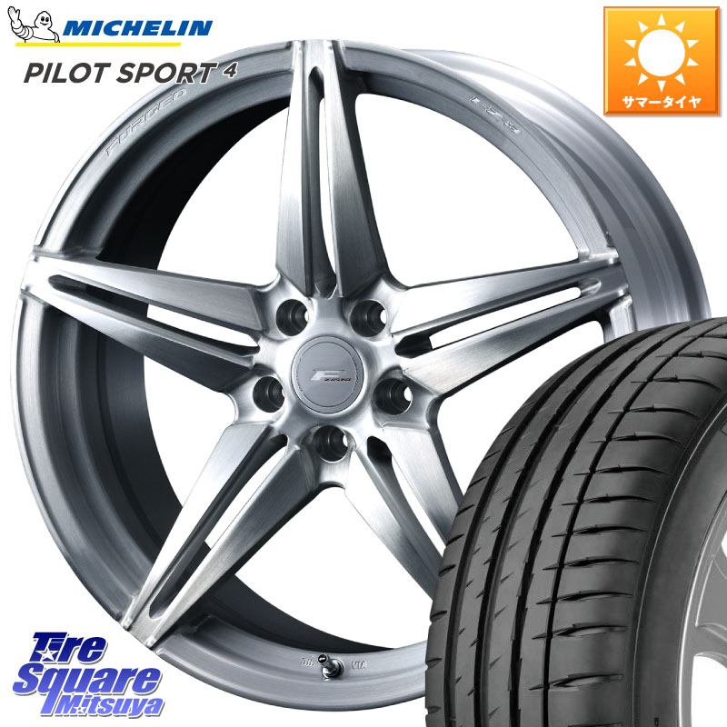 ミシュラン PILOT SPORT4 パイロットスポーツ4 (98Y) XL 正規 235/45R18WEDS F ZERO FZ-3 FZ3 鍛造 FORGED ホイール18インチ エフゼロ 18X7.5J 48 5穴 114.3 CY2アコード アコード｜タイヤスクエアミツヤ 203,330円