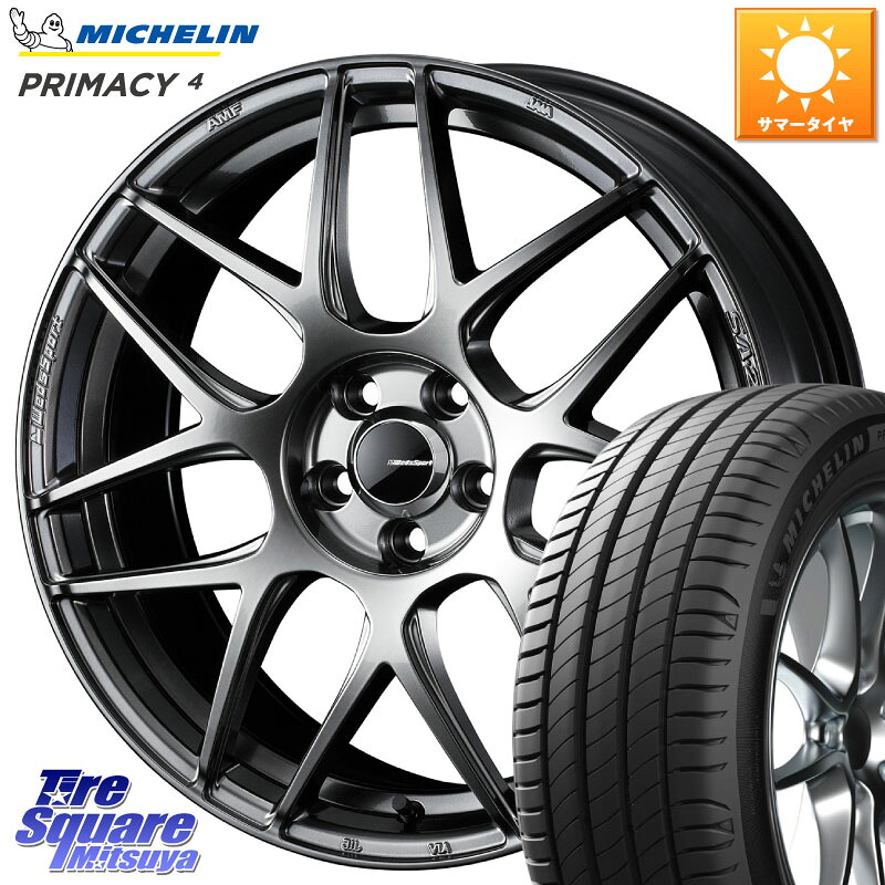 ミシュラン PRIMACY4 プライマシー4 103V XL VOL 正規 235/50R19WEDS WedsSport SA-27R SA27R ウェッズ スポーツ ホイール 19インチ 19X8.0J 45 5穴 114.3 CX-5 CX-8 SL系フォレスター BT5レガシィアウトバック NX レクサス ハリアー｜タイヤスクエアミツヤ