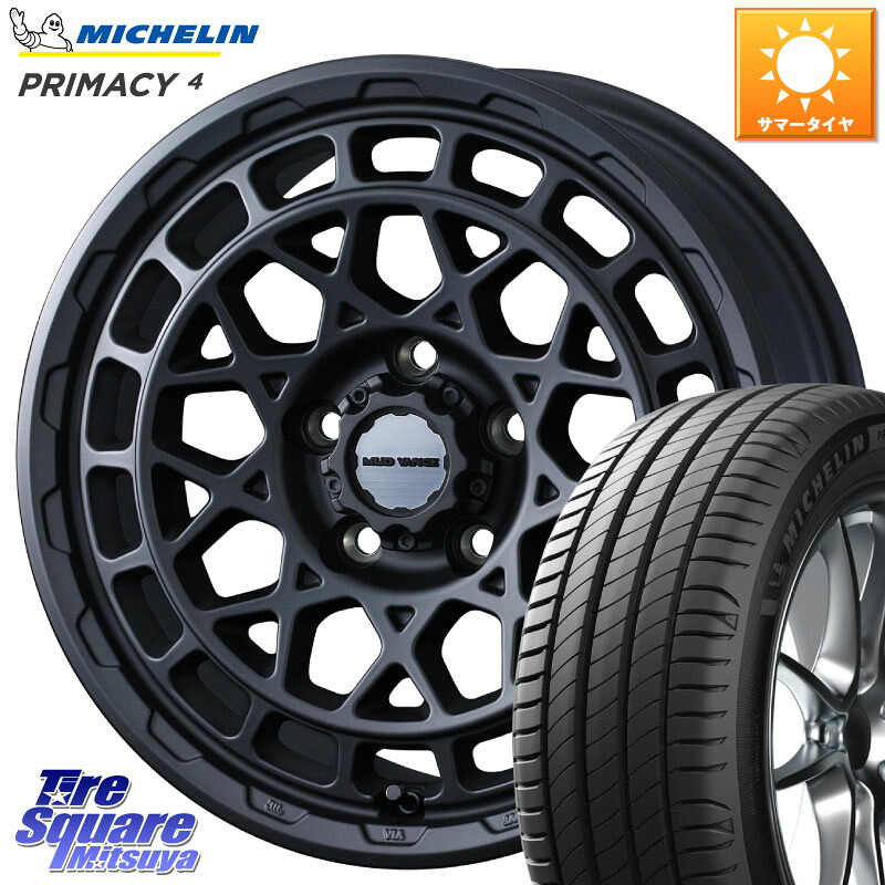 WEDS MUDVANCE X TYPE M ホイール 17インチ マッドヴァンス 17 X 7.0J +38 5穴 114.3 ミシュラン PRIMACY4 プライマシー4 96H S1 正規 215/60R17 10系カローラクロス 20系アルファード