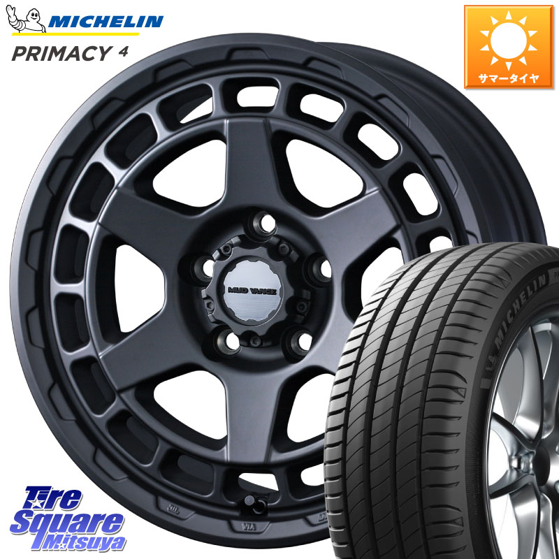 ミシュラン PRIMACY4 プライマシー4 94Y MO 正規 225/50R17WEDS MUDVANCE X TYPE S ホイール 17インチ マッドヴァンス タイプS 17X7.0J 38 5穴 114.3 マークXジオ RX-8 MAZDA|タイヤスクエアミツヤ