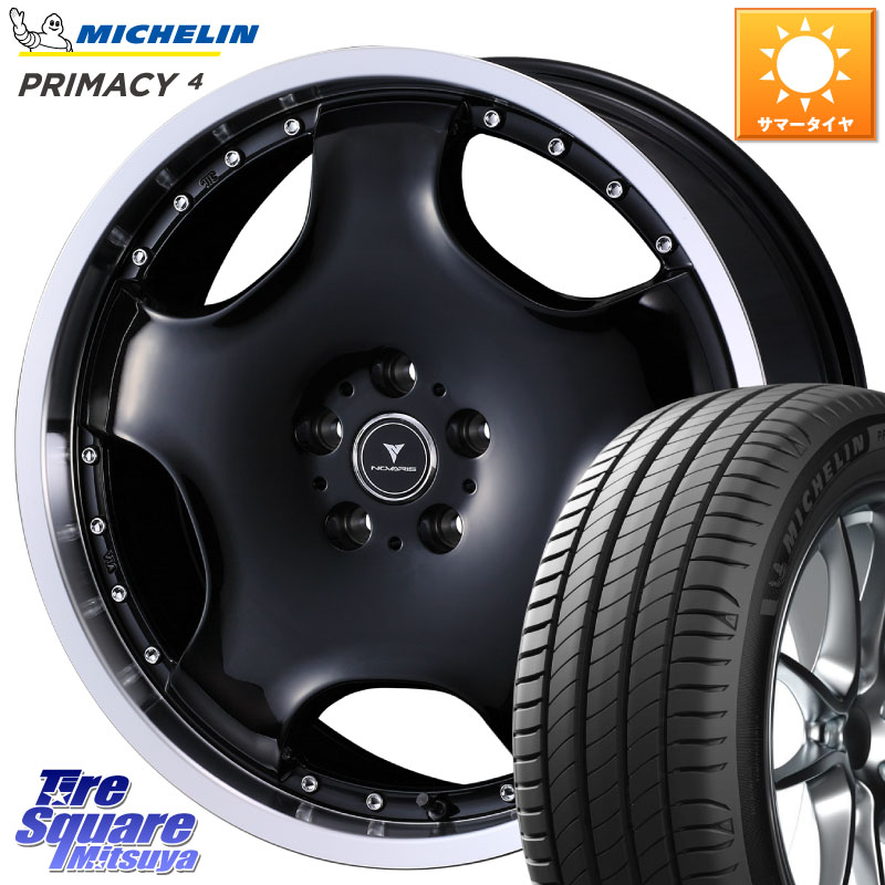 WEDS NOVARIS ASSETE D1 特価● ホイール 18インチ ノヴァリス アセット 18 X 8.0J +42 5穴 114.3 ミシュラン PRIMACY4 プライマシー4 93H AO 正規 245/40R18