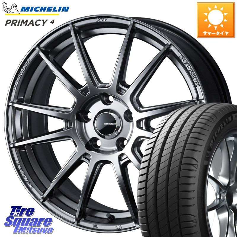WEDS WedsSport SA-62R ホイール 18インチ 18 X 8.5J(VAB 4POT) +52 5穴 114.3 ミシュラン PRIMACY4 プライマシー4 99Y XL MO 正規 255/40R18