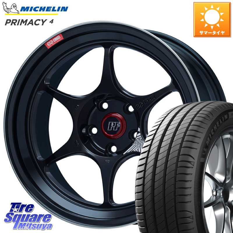ミシュラン PRIMACY4 プライマシー4 103V XL 正規 235/50R19ENKEI エンケイ PerformanceLine PF06 BK ホイール 19インチ 19X8.5J 42 5穴 114.3 NX レクサス|タイヤスクエアミツヤ