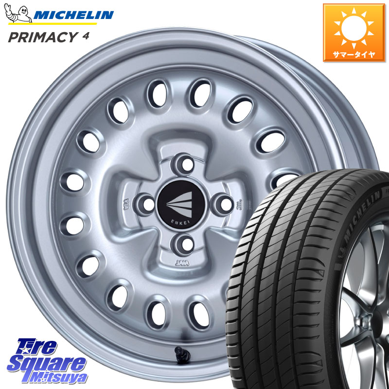 ミシュラン PRIMACY4 プライマシー4 87W ★ 正規 195/55R16ENKEI Neo Classic Al'Vita ホイール 16インチ 16X7.0J 38 4穴 100 MAZDA2|タイヤスクエアミツヤ