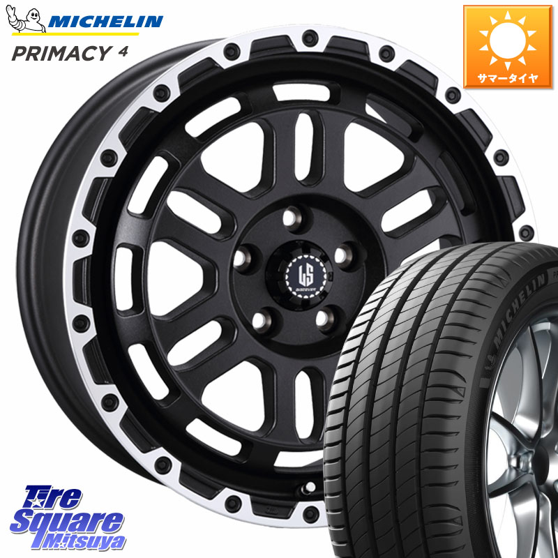 ミシュラン PRIMACY4 プライマシー4 97Y XL MO 正規 245/40R18阿部商会 LA STRADA DISCOVER ホイール 18インチ 18X8.0J 40 5穴 114.3 アリスト｜タイヤスクエアミツヤ