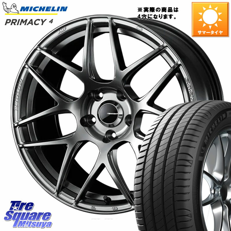 ミシュラン PRIMACY4 プライマシー4 95W XL ★ 正規 205/55R17WEDS WedsSport SA-27R SA27R ウェッズ スポーツ ホイール 17インチ 17X6.5J 42 4穴 100 ライズ/ロッキー(ガソリン車4穴) ロッキー ガソリン車 4穴|タイヤスクエアミツヤ