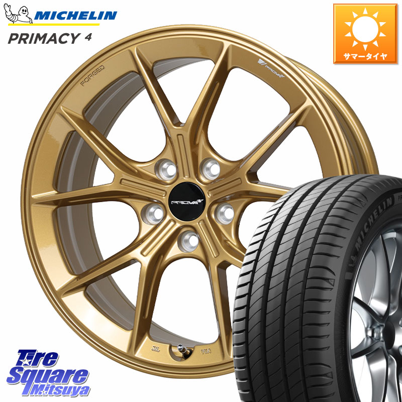 HotStuff PROVA RAFFINATO プローバ ラフィナート スバル車専用 鍛造ホイール 18インチ 18 X 8.5J(VAB 6POT) +42 5穴 114.3 ミシュラン PRIMACY4 プライマシー4 93H AO 正規 245/40R18 181,910円