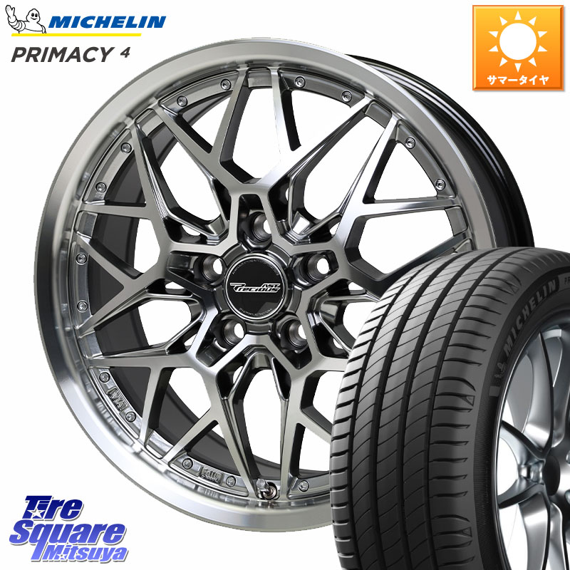 HotStuff プレシャス Precious AST M5 ホイール 18インチ 18 X 7.0J +48 5穴 114.3 ミシュラン PRIMACY4 プライマシー4 95Y XL MO 正規 225/45R18 P15キックス リーフ RP6～8ステップワゴン CX-3 レヴォーグ RC系オデッセイ前期
