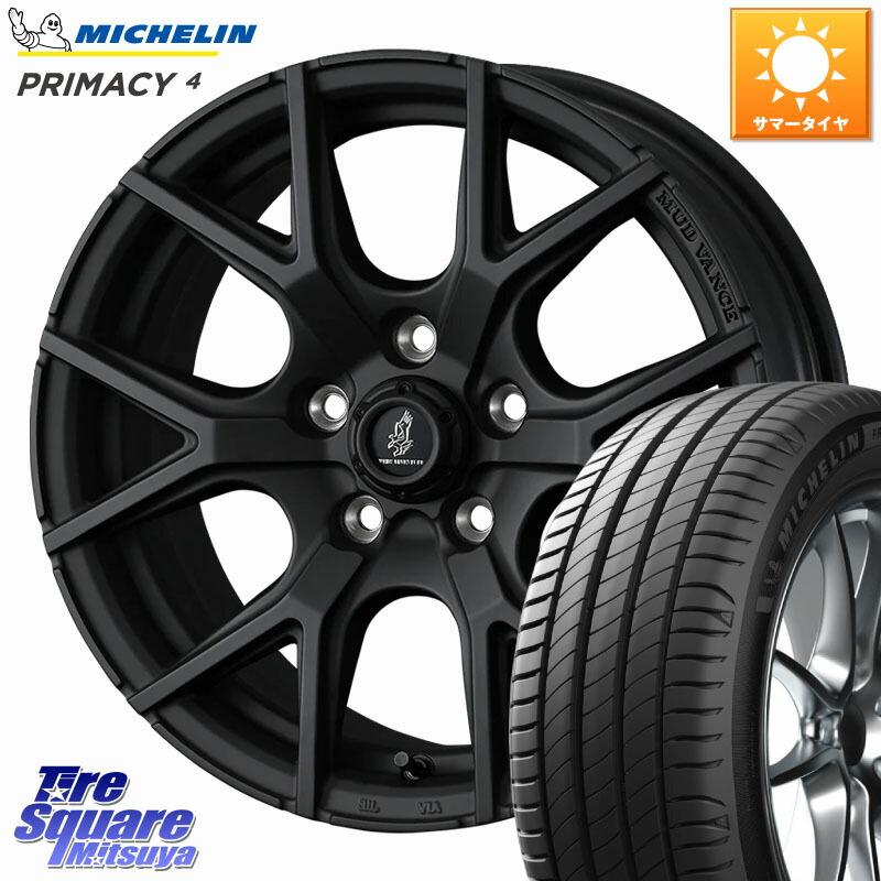 WEDS 【欠品次回05月中旬】 マッドヴァンス MUDVANCE SD ホイール 18インチ 18 X 7.5J +35 5穴 114.3 ミシュラン PRIMACY4 プライマシー4 95V DT1 正規 225/50R18 118,100円