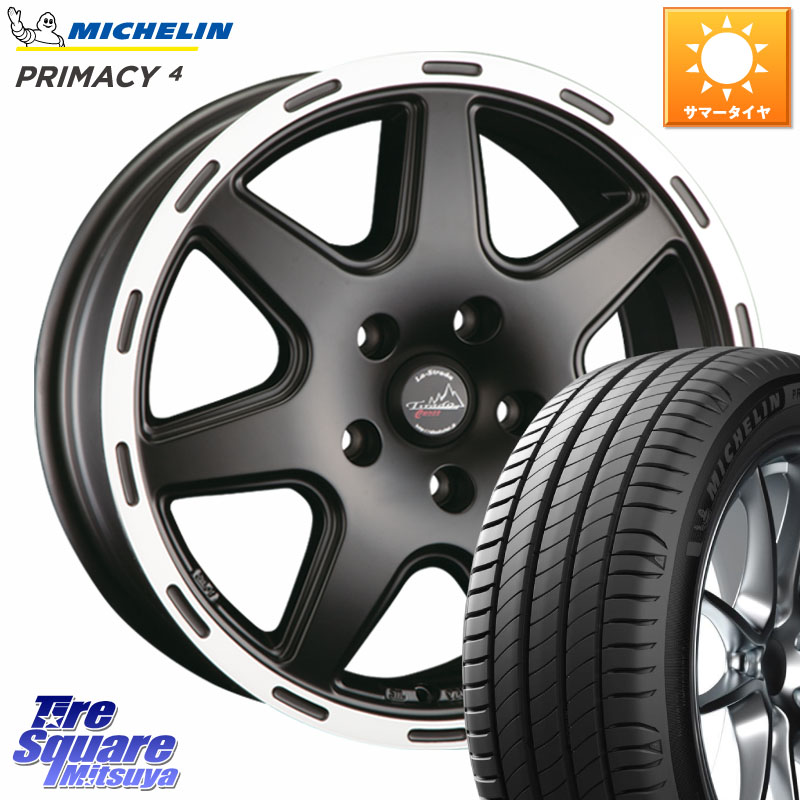阿部商会 TIRADO CROSS ホイール 17インチ 17 X 7.0J(US) +35 5穴 110 ミシュラン PRIMACY4 プライマシー4 102V VOL 正規 235/60R17