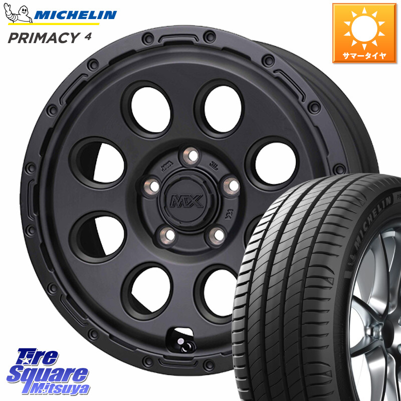 ミシュラン PRIMACY4 プライマシー4 101Y XL ★ 正規 225/55R17HotStuff MAD CROSS RECON マッドクロス リーコン ホイール 17インチ 17X7.5J 38 5穴 114.3 スカイラインセダン 日産 シーマ 日産|タイヤスクエアミツヤ