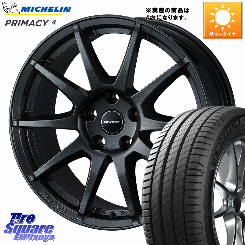 ミシュラン PRIMACY4 プライマシー4 92V MO E 正規 205/60R16WEDS IRVINE S02 アーヴィンS02 輸入車専用ホイール 16インチ 16X6.5J(C3 A8HN) 25 4穴 108 シトロエン C3 エアクロス A8系｜タイヤスクエアミツヤ