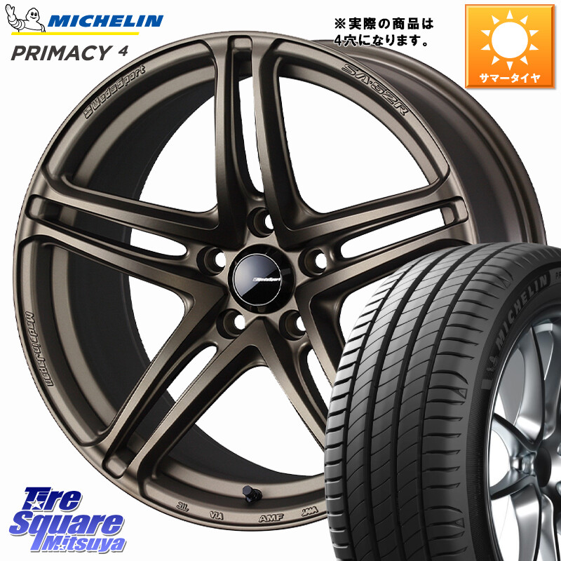 ミシュラン PRIMACY4 プライマシー4 83H E 正規 205/45R16WEDS WedsSport SA-52R SA52R ウェッズ スポーツ ホイール ◇参考画像 16インチ 16X6.5J 42 4穴 100|タイヤスクエアミツヤ