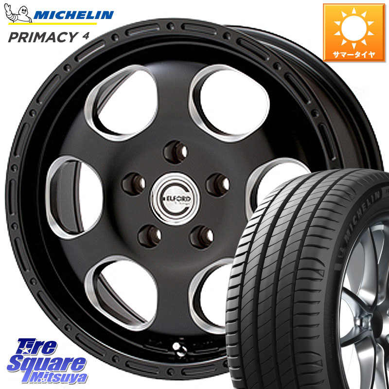 ミシュラン PRIMACY4 プライマシー4 92V MO E 正規 205/60R16MEIWA Blood Stock One Piece ホイール 16インチ 16X7.0J 45 5穴 100 エクシーガ|タイヤスクエアミツヤ