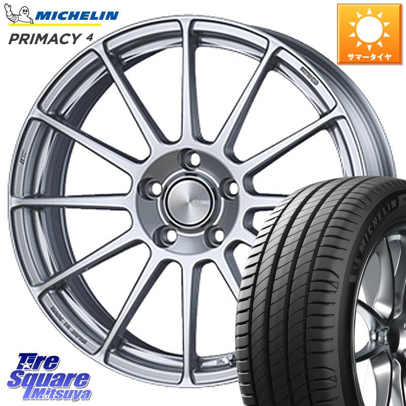 ENKEI エンケイ PerformanceLine PF03 ホイール 15 X 6.0J +45 4穴 100 ミシュラン PRIMACY4 プライマシー4 82V 正規 185/55R15 E11ノート