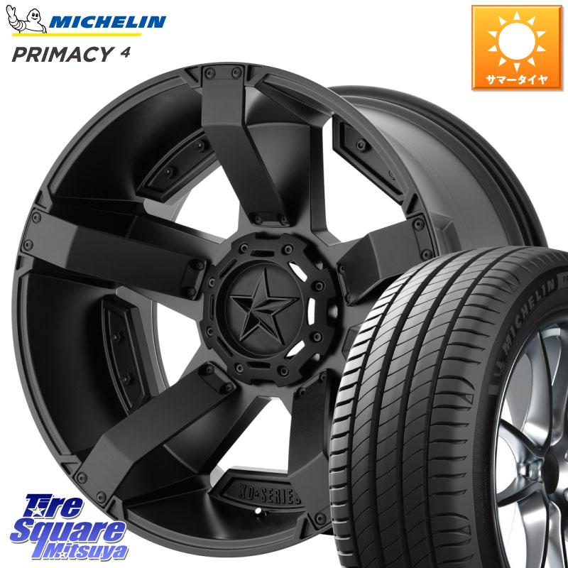 ミシュラン PRIMACY4 プライマシー4 94Y MO 正規 225/50R17KMC XD811 ROCKSTAR2 ホイール 17インチ ロックスター2 17X8.0J 35 5穴 114.3｜タイヤスクエアミツヤ