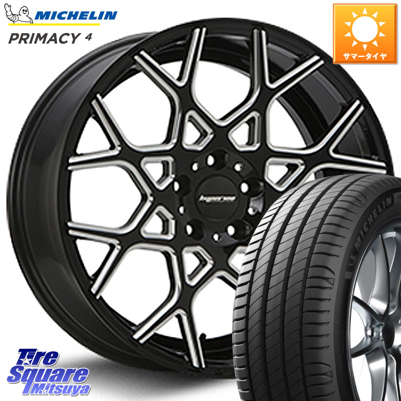 MLJ huperion ハイペリオン CVZ ホイール 20インチ 20 X 8.5J +35 5穴 114.3 ミシュラン PRIMACY4 プライマシー4 101V S1 正規 255/45R20 アウトランダーPHEV