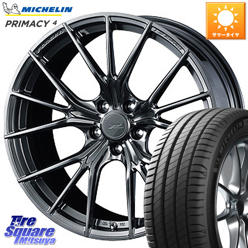 WEDS F ZERO FZ-1 FZ1 鍛造 FORGED ホイール19インチ エフゼロ 19 X 8.0J +48 5穴 114.3 ミシュラン PRIMACY4 プライマシー4 103V XL 正規 235/50R19 CX-5 CX-8 BT5レガシィアウトバック SL系フォレスター 201,045円