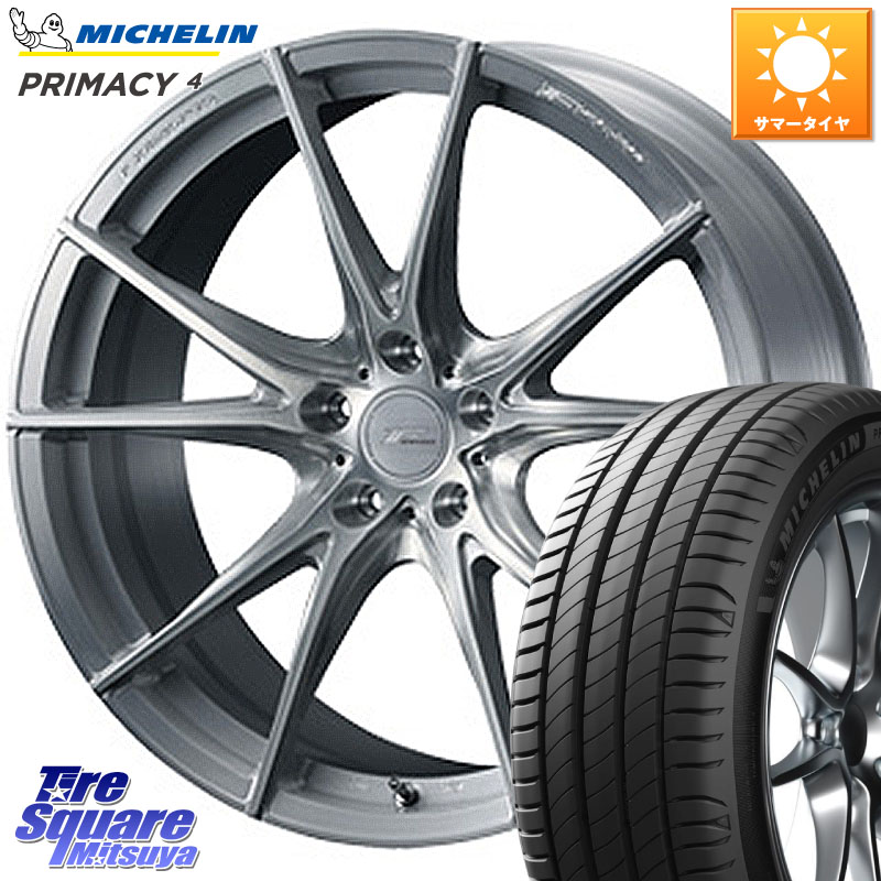 WEDS F ZERO FZ-2 FZ2 鍛造 FORGED ホイール18インチ エフゼロ 18 X 7.5J +45 5穴 100 ミシュラン PRIMACY4 プライマシー4 102Y XL AO1 正規 225/55R18
