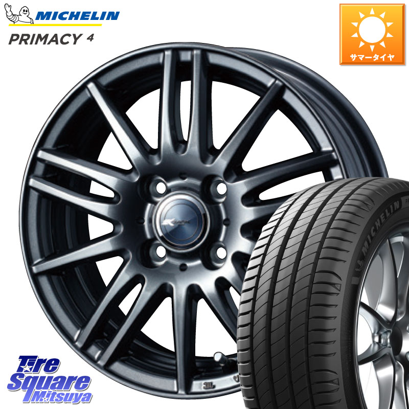 ミシュラン PRIMACY4 プライマシー4 91V 正規 195/65R15WEDS ウェッズ ZAMIK ザミック TITO 15インチ 15X5.5J 42 4穴 100 E13オーラ ブルーバードシルフィ 日産 カローラフィールダー カローラアクシオ｜タイヤスクエアミツヤ