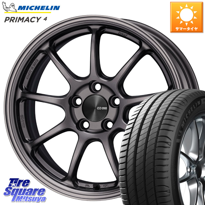 ENKEI PerformanceLine PF09 ホイール 4本 16インチ 16 X 7.0J +48 5穴 100 ミシュラン PRIMACY4 プライマシー4 92V MO E 正規 205/60R16