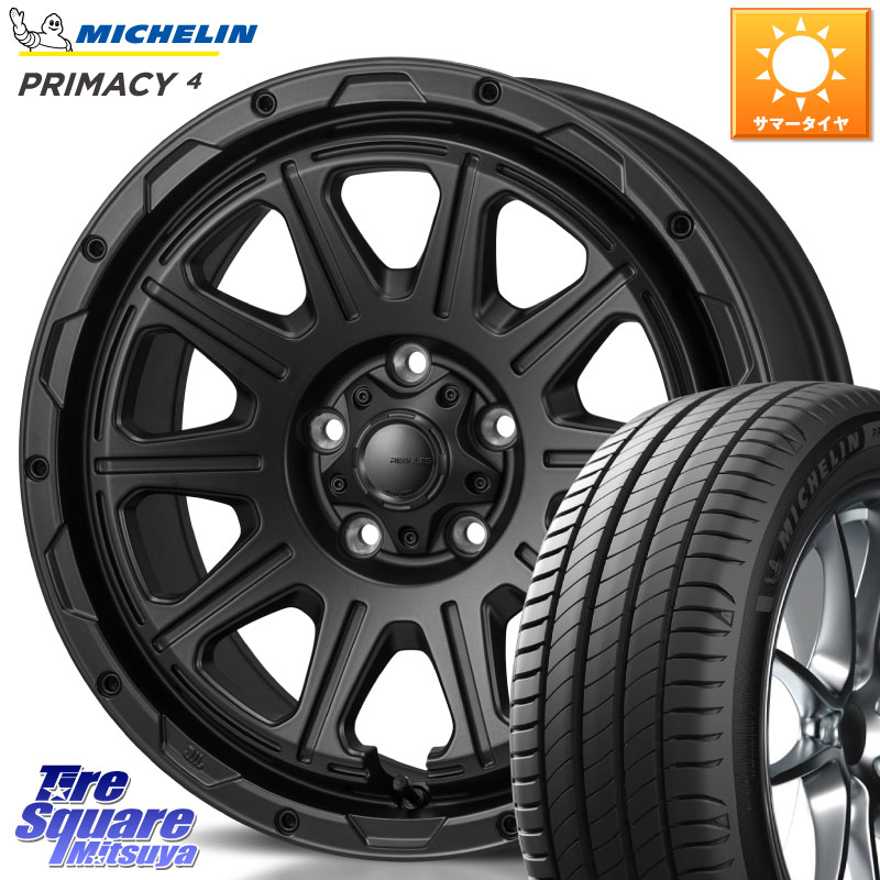 MONZA HI-BLOCK REGULES BK モンツァ ハイブロック レグルス 16インチ 16 X 7.0J +41 5穴 114.3 ミシュラン PRIMACY4 プライマシー4 87W ★ 正規 195/55R16