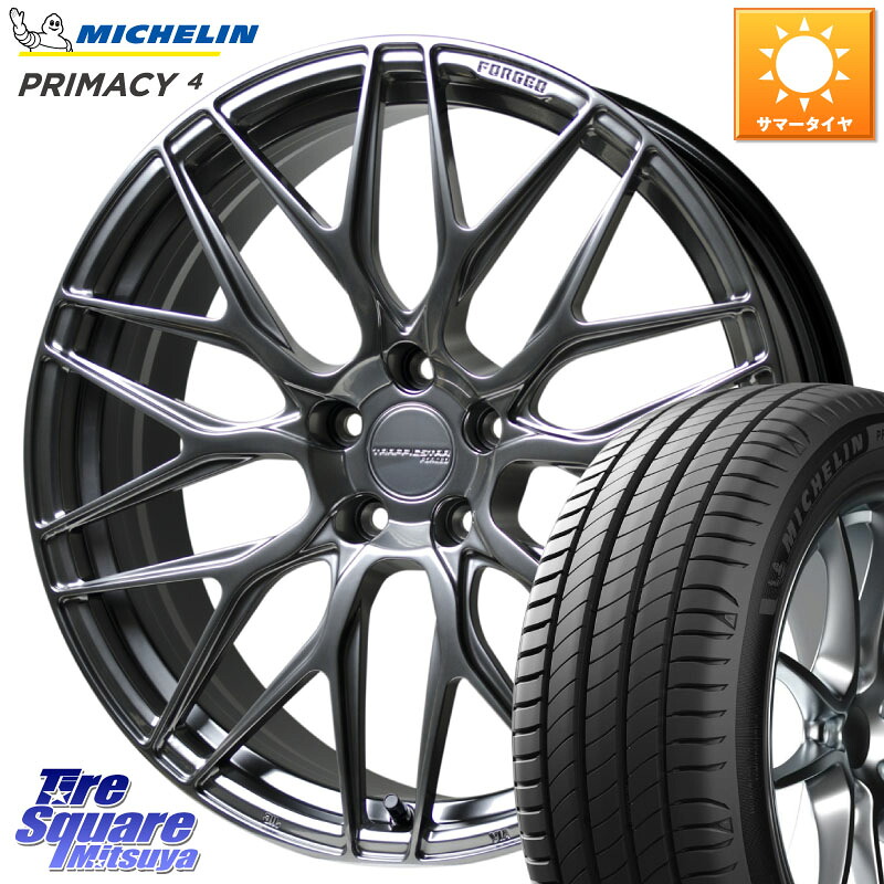 HotStuff TSF-01 HS トラフィックスターフォージド 20インチ 20 X 8.5J(M14B) +38 5穴 114.3 ミシュラン PRIMACY4 プライマシー4 101V S1 正規 255/45R20 レクサスNX20系