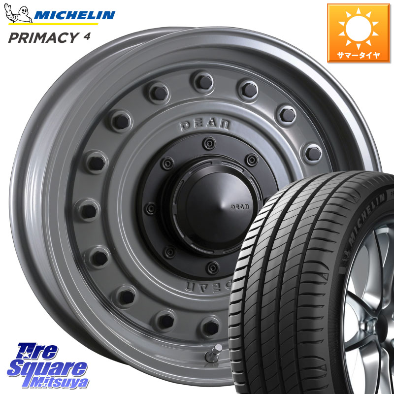 ミシュラン PRIMACY4 プライマシー4 91W ★ 正規 205/55R16CRIMSON ディーン コロラド 16インチ 16X7.0J 37 5穴 114.3 GRヤリスRSノーマルキャリパー｜タイヤスクエアミツヤ