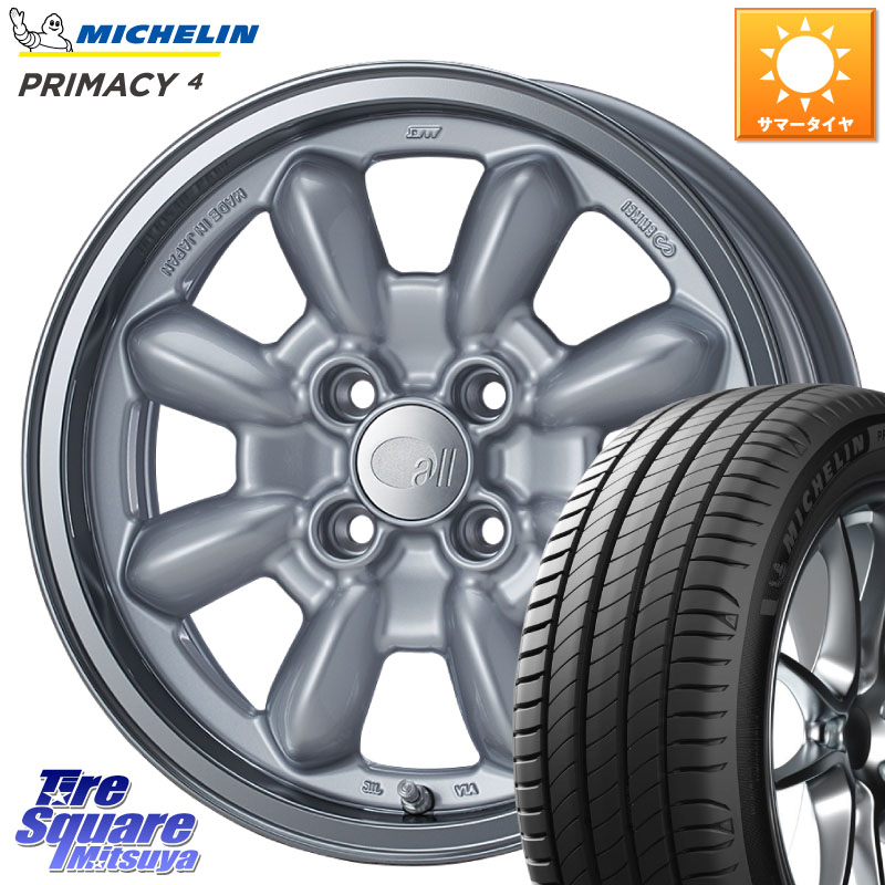 ENKEI エンケイ ALL EIGHTEEN Classical Spoke 15インチ 15 X 6.0J +38 4穴 100 ミシュラン PRIMACY4 プライマシー4 92V XL 正規 195/60R15