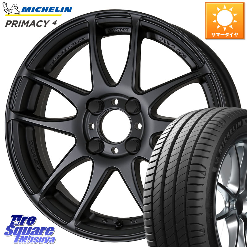 ミシュラン PRIMACY4 プライマシー4 81H E 正規 185/50R16WORK EMOTION CR Kiwami 極 軽自動車専用 ホイール 16インチ 16X5.5J 45 4穴 100 Mx27/37/47Sソリオ・MB37SデリカD2 MAD7Sソリオ/MBD7SデリカD2 デリカD:2 D2|タイヤスクエアミツヤ