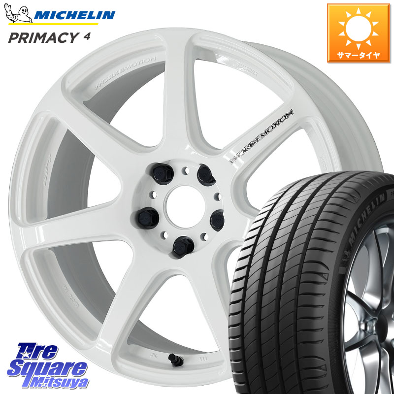 WORK ワーク EMOTION エモーション T7R 18インチ 18 X 8.5J +45 5穴 114.3 ミシュラン PRIMACY4 プライマシー4 100Y XL MO 正規 245/45R18