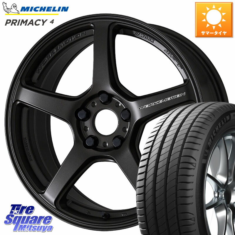 WORK ワーク EMOTION エモーション T5R 19インチ 19 X 8.5J +45 5穴 114.3 ミシュラン PRIMACY4 プライマシー4 103V XL 正規 235/50R19 BT5レガシィアウトバック