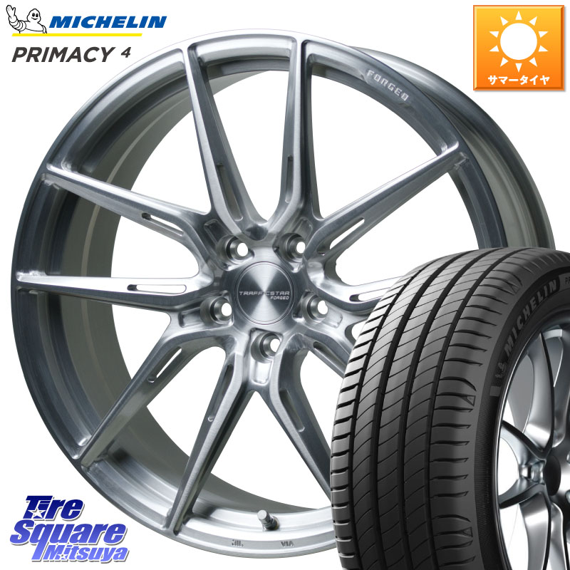 ミシュラン PRIMACY4 プライマシー4 103V XL 正規 235/50R19HotStuff TSF-02 BRS トラフィックスターフォージド 19インチ 19X8.0J 35 5穴 114.3 NX レクサス ハリアー｜タイヤスクエアミツヤ