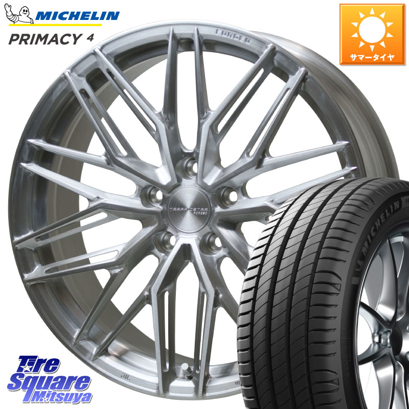 ミシュラン PRIMACY4 プライマシー4 103V XL 正規 235/50R19HotStuff TSF-03 BRS トラフィックスターフォージド 19インチ 19X8.0J 42 5穴 114.3 SL系フォレスター BT5レガシィアウトバック NX レクサス ハリアー｜タイヤスクエアミツヤ