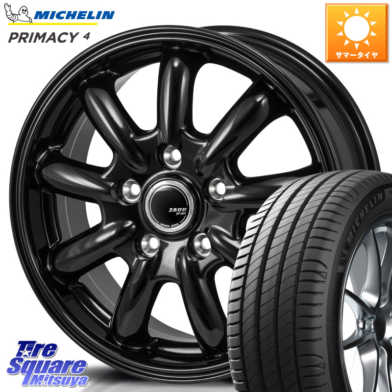 ミシュラン PRIMACY4 プライマシー4 100V VOL 正規 235/55R18Japan三陽 ZACK JP-209 JP209 ザック ホイール 18X7.5J 38 5穴 114.3 デリカD:5 D5 カスタムサイズ NX レクサス ハリアー｜タイヤスクエアミツヤ