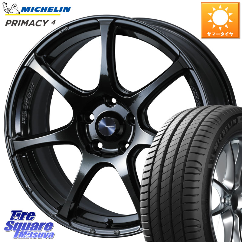 WEDS 74034 ウェッズ スポーツ SA75R SA-75R 18インチ 18 X 8.5J(VAB 4POT) +50 5穴 114.3 ミシュラン PRIMACY4 プライマシー4 99Y XL MO 正規 255/40R18