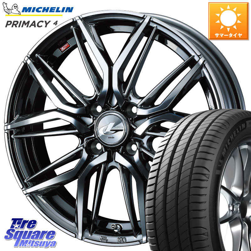 ミシュラン PRIMACY4 プライマシー4 81H E 正規 185/50R16WEDS 40787 レオニス LEONIS LM BMCMC 16インチ 16X5.0J 45 4穴 100 Mx27/37/47Sソリオ・MB37SデリカD2 デリカD:2 D2|タイヤスクエアミツヤ