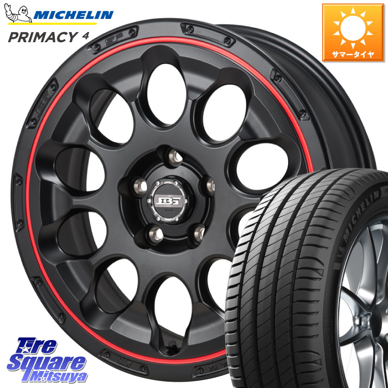 ミシュラン PRIMACY4 プライマシー4 102H 正規 225/65R17Japan三陽 ボトムガルシア CHRONO クロノ BKRED 17X7.0J 45 5穴 114.3 80系ハリアー T32エクストレイル CX-5 CX-8 BT5レガシィアウトバック ヴァンガード RAV4 30系 NX レクサス ハリアー CX-5 CX5 MAZDA CR-V|タイヤスクエアミツヤ