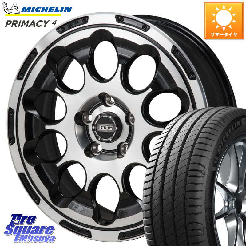 Japan三陽 ボトムガルシア CHRONO クロノ 17 X 7.0J +45 5穴 114.3 ミシュラン PRIMACY4 プライマシー4 98W XL S1 正規 215/55R17 ヤリスクロス RC系オデッセイ前期