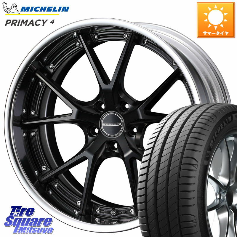 WEDS MAVERICK 905S S-LoDisk 18インチ 2ピース 18 X 8.5J +50 5穴 114.3 ミシュラン PRIMACY4 プライマシー4 100W XL VOL 正規 245/45R18
