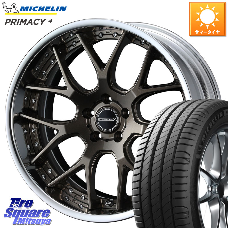 ミシュラン PRIMACY4 プライマシー4 103V XL VOL 正規 235/50R19WEDS MAVERICK 1307M S-LoDisk 19インチ 2ピース 19X7.5J 43 5穴 114.3 SL系フォレスター BT5レガシィアウトバック ハリアー｜タイヤスクエアミツヤ 182,195円