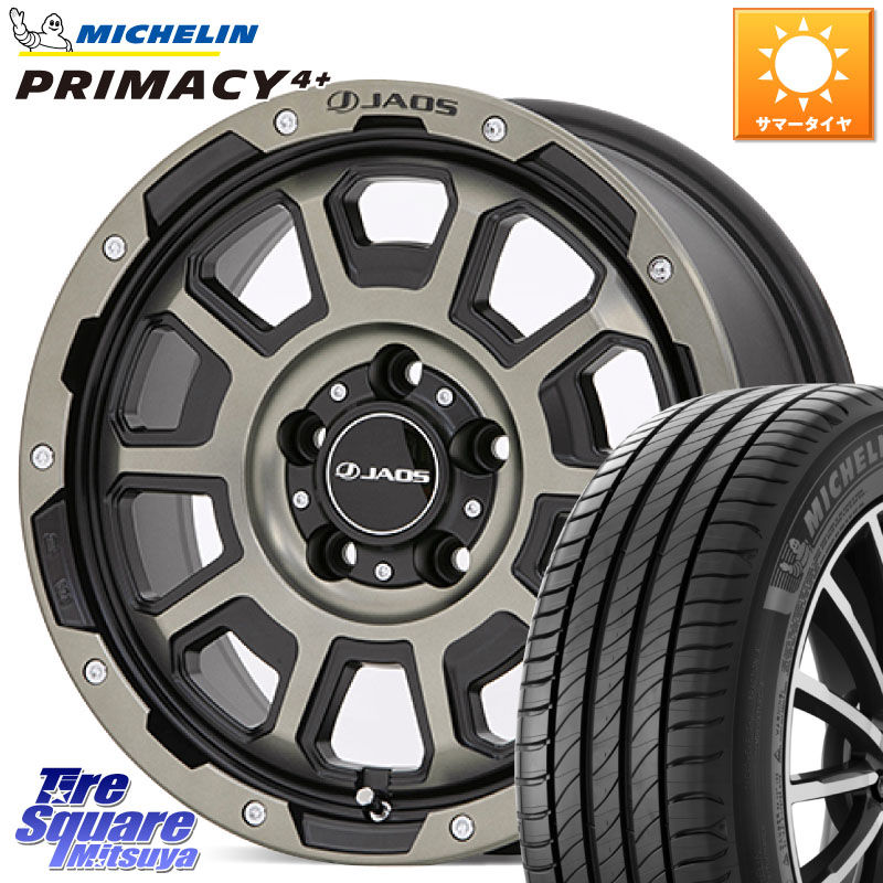 JAOS JAOS ADAMAS BL5 受注生産カラー 16インチ 16 X 7.0J +40 5穴 114.3 ミシュラン PRIMACY4+ プライマシー4+ 88V XL 正規 195/50R16