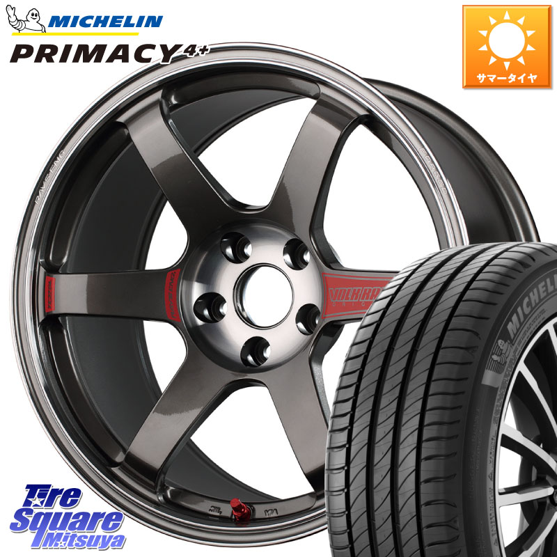 RAYS 【欠品次回10~11月】 VOLK RACING TE37 SAGA SL TE37 ホイール 18インチ 18 X 9.5J(FL) +38 5穴 120 ミシュラン PRIMACY4+ プライマシー4+ 91W 正規 235/40R18 217,325円