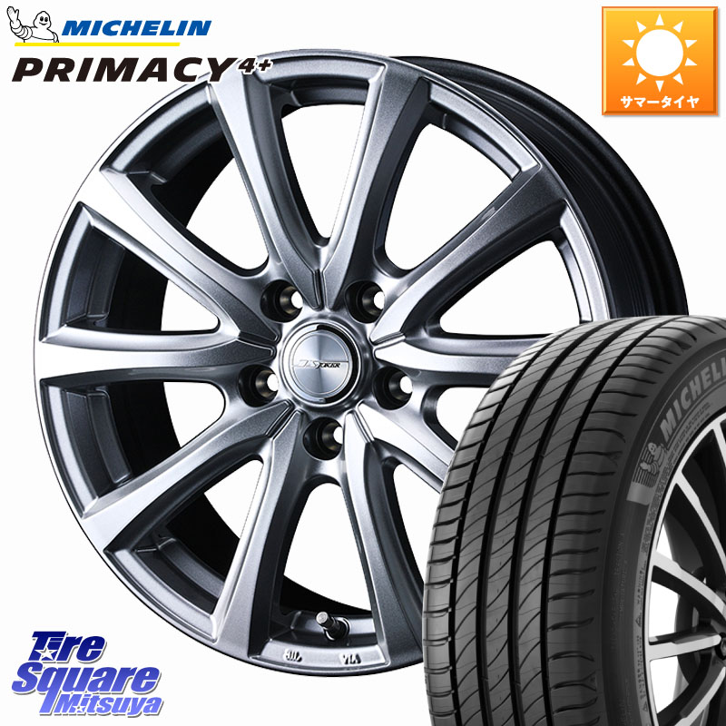 ミシュラン PRIMACY4+ プライマシー4+ 88V XL 正規 195/50R16WEDS JOKER SMASH ホイール 16インチ ジョーカースマッシュ 16X6.5J 40 5穴 114.3|タイヤスクエアミツヤ