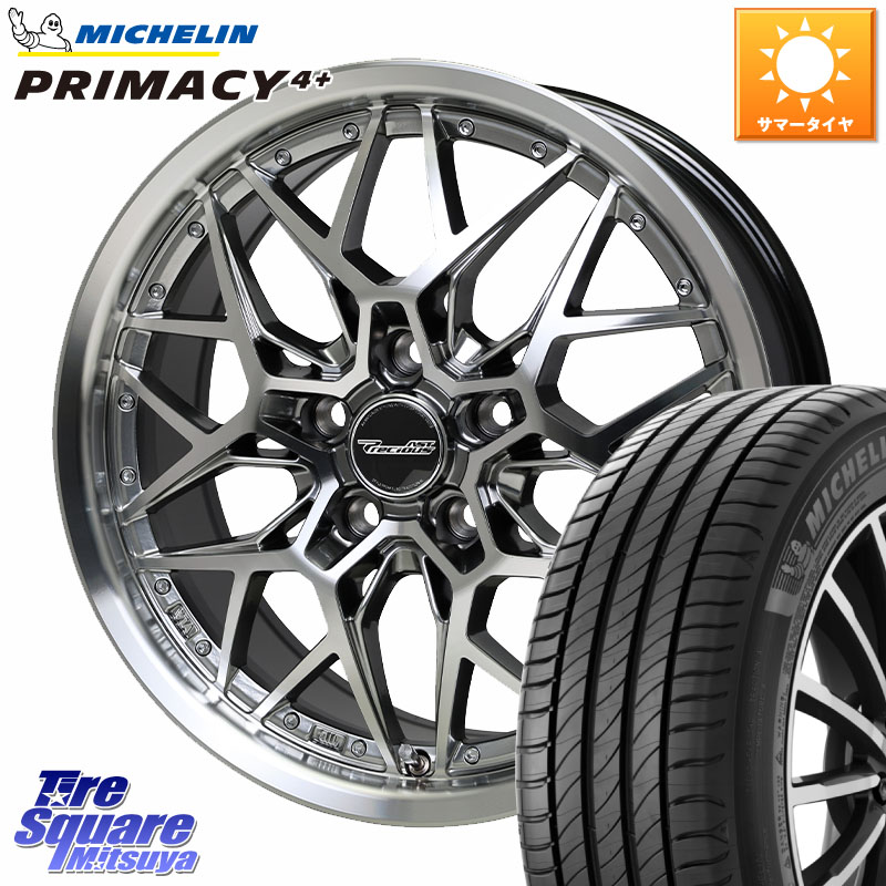HotStuff プレシャス Precious AST M5 ホイール 18インチ 18 X 8.0J +42 5穴 114.3 ミシュラン PRIMACY4+ プライマシー4+ 91W 正規 235/40R18