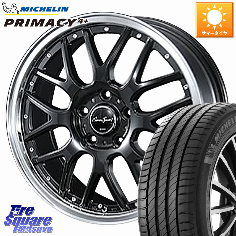 BLEST EuroSport Type815 ホイール 16インチ 16 X 6.0J +43 5穴 100 ミシュラン PRIMACY4+ プライマシー4+ 88V XL 正規 195/50R16