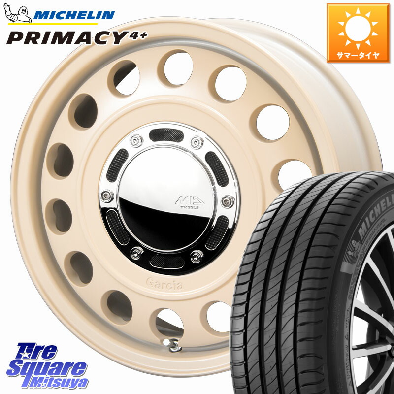 MANARAY MID GARCIA CISCO Type2 サンドベージュ 在庫● 16インチ ガルシア シスコ 16 X 6.5J +40 5穴 114.3 ミシュラン PRIMACY4+ プライマシー4+ 88V XL 正規 195/50R16