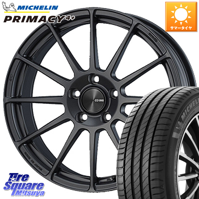 ミシュラン PRIMACY4+ プライマシー4+ 88V XL 正規 195/50R16ENKEI エンケイ PerformanceLine PF03 (MD) ホイール 16X6.5J 45 5穴 114.3|タイヤスクエアミツヤ